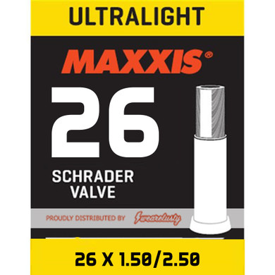 Maxxis Ultralight Schrader SV 48mm Tube 26 x 1.5/2.5