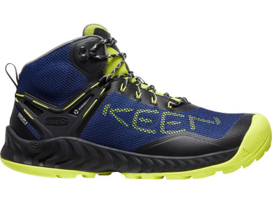 Keen NXIS EVO Mens Mid Waterproof Boots Black/Evening Primrose