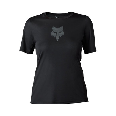 Fox Ranger Foxhead Womens MTB SS Jersey Black 