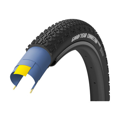 Goodyear Connector Tubeless Ready Folding Black Gravel Tyre 650x50