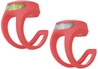 Knog Frog Front/Rear 40/20lm Light Set Tequila Sunrise