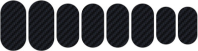 Lizard Skins Frame Protection Patch Kit Carbon Leather