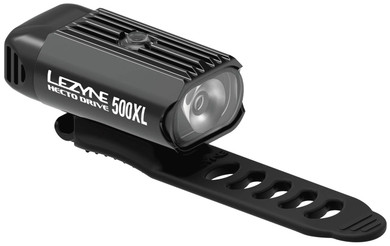 Lezyne Hecto Drive 500XL USB LED 500lm Front Light Hi-Gloss Black