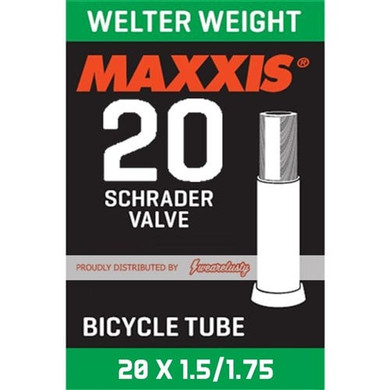 Maxxis Welter Weight 32mm Schrader Valve Tube 20x1.5/1.75"