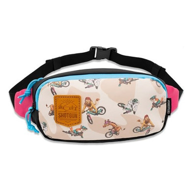 Kids Ride Shotgun Kids Animal Print MTB Hip Pack