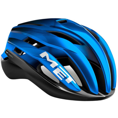 MET Trenta MIPS Road Helmet Black/Blue Metallic