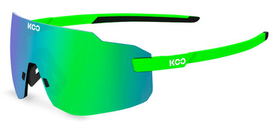 KOO Supernova Sunglasses Lime (Green Mirror Lens)
