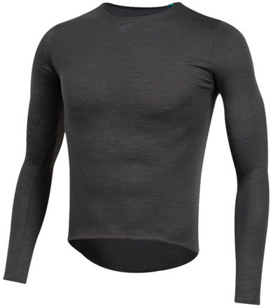 Pearl Izumi Merino Wool LS Base Layer Phantom Black
