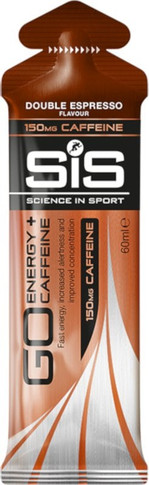 SIS GO Energy + Caffeinated 60ml Gel Double Espresso
