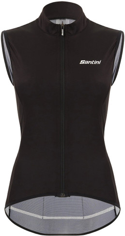 Santini SMS Nebula Puro Womens Wind Vest Black