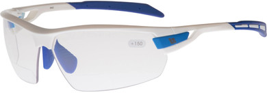 BZ Optics Pho Photochromic Bifocal +1.50 Glasses White