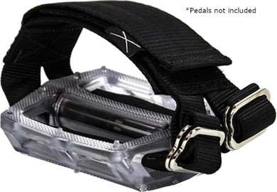 Restrap Horizontal Pedal Straps Black