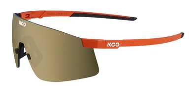 KOO Nova Sunglasses Sunset Matt (Gold Mirror Lens)