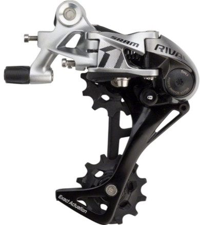SRAM Rival 1 Type 3.0 11 Speed Long Cage Rear Derailleur Black/Silver