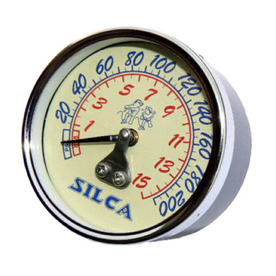 Silca Replacement 210psi Pista Floor Pump Gauge