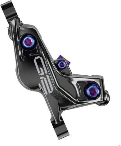 SRAM G2 Ultimate Disc Brake Caliper Assembly Gloss Black/Rainbow A2