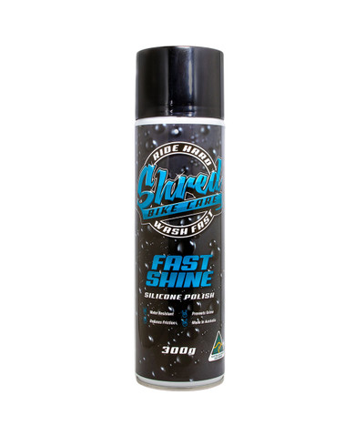 Shred Fast Shine Silicone Polish Aerosol 300g