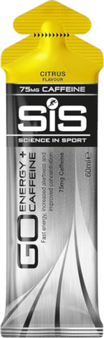 SIS GO Energy + Caffeine Gel Citrus 60ml