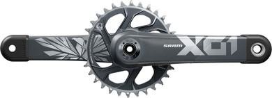 SRAM X01 Eagle DUB SupBoost X-Sync2 175mm Direct Mount 32T Crankset Lunar Polar