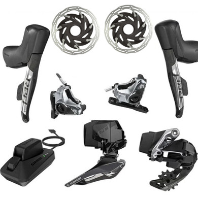 SRAM RED eTap AXS 2X HRD Centerlock Upgrade Kit (FD/RD/HRD/Battery/Charger)