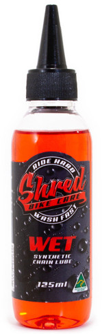 Shred Wet Chain Lubricant 125mL