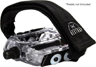 Restrap Diagonal Pedal Straps Black