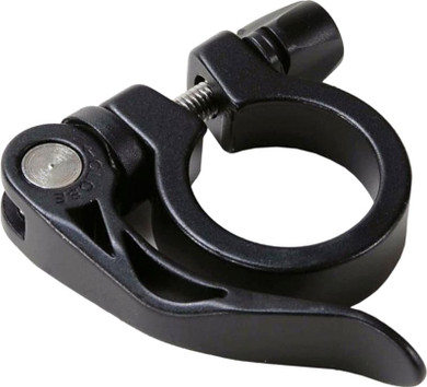 Rex Quick Release Alloy 31.8mm MTB Seat Clamp Black