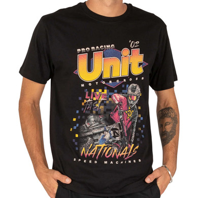 UNIT Nationals SS T-Shirt Black 2022