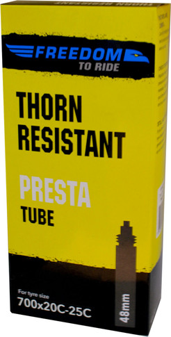 Freedom Thorn Resistant 700x18/25c 48mm Presta Valve Tube