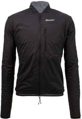Santini SMS Alpha Trail Gravel Jacket Black 2023