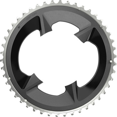 SRAM Rival 107BCD 2x12 48T Road Chain Ring Black with cover plate