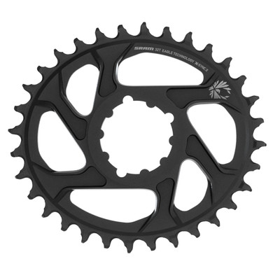 SRAM Eagle X-Sync 2 12s Direct Mount Oval Chainring Black