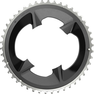 SRAM Rival 107BCD 2x12 46T Road Chain Ring Black with cover plate