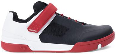 Crank Brothers Stamp Speed Lace Flat MTB Shoes Red/Black/White