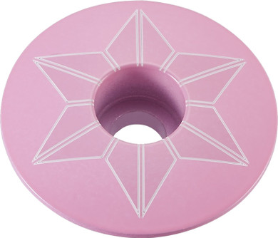 Supacaz Star Capz Powder Coated Giro Pink