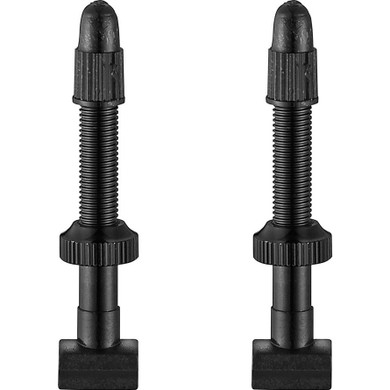 Giant Lightweight Tubeless Valve Stems 60mm Pair Black