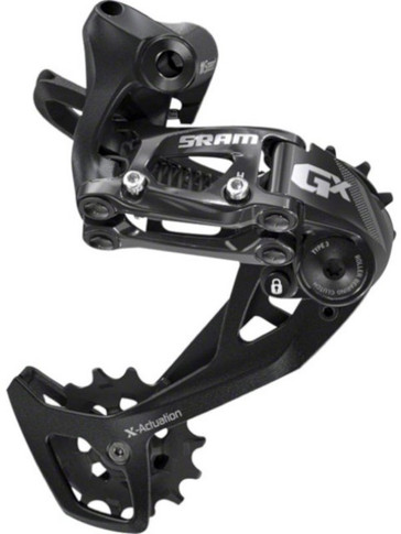 SRAM GX Type 2.1 2x11 Speed Medium Cage Rear Derailleur Black