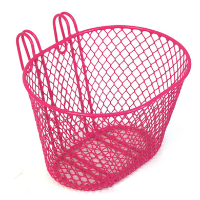 BC Small Wire Front Basket Pink