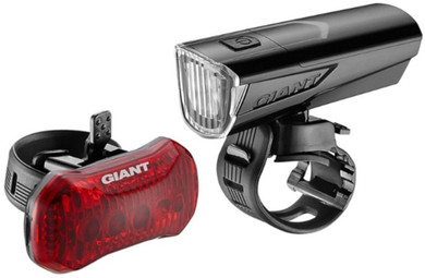 Giant Numen Combo 3 Front/Rear 26lm Battery Light Set Black