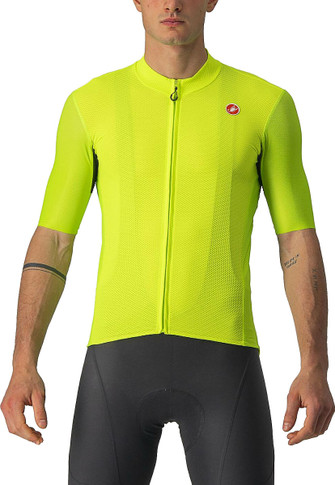 Castelli Endurance Elite SS Jersey Electric Lime 2022