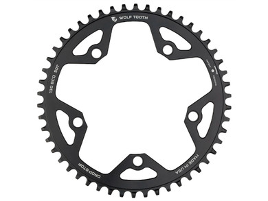 Wolf Tooth 130 BCD Gravel/CX/Road Chainrings Drop-Stop B 48T
