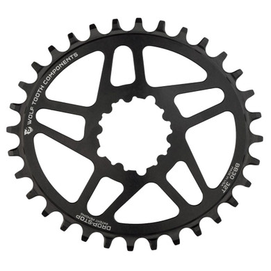 Wolf Tooth Elliptical Direct Mount Chainring for Race Face Cinch Boost 3mm Offset Drop-Stop A 32T
