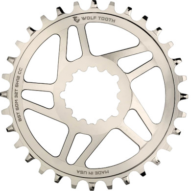 Wolf Tooth SRAM DirectMount Boost Nickel Plated Chainring 32T