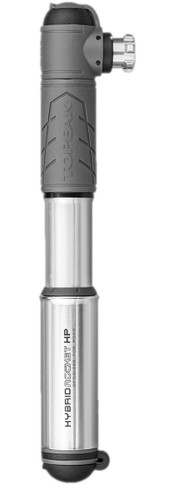 Topeak Hybrid Rocket HP 160psi Mini Pump Silver