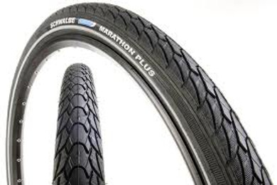 Schwalbe Marathon Plus Smart Guard 26 x 1.35 Reflective Tyre