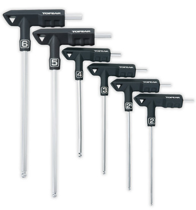 Topeak T-Handle Duohex 6 Tool Wrench Set