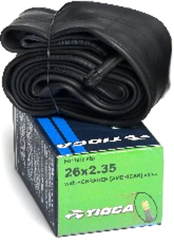 Tioga Butyl Schrader Valve MTB Tube 26x2.35