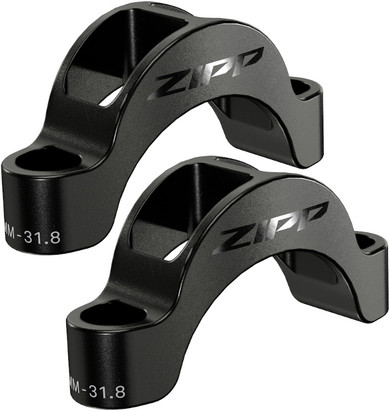 Zipp Vuka AeroBar Clip Riser Kit 10mm w/Bolts Bead Blast Black