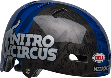 Bell Local Helmet Nitro Circus Navy/Silver