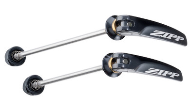 Zipp Aero Stainless Steel 100/130mm Quick Release Road Skewers Black/Silver